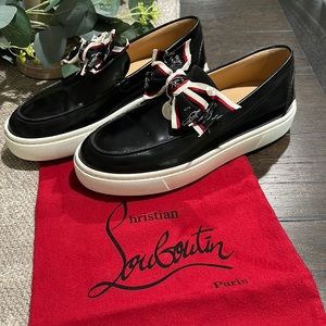 Authentic Christian Louboutin slip on sneakers size 39.5